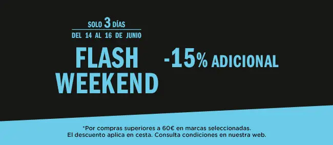 Flash weekend en Primeriti, ¡atrapa los mejores precios! 